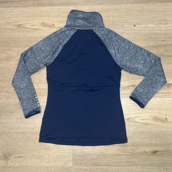 UNDER ARMOUR x NOTRE DAME Womens M ColdGear 1/2 Zip Performance Jacket Irish - Picture 6 of 7